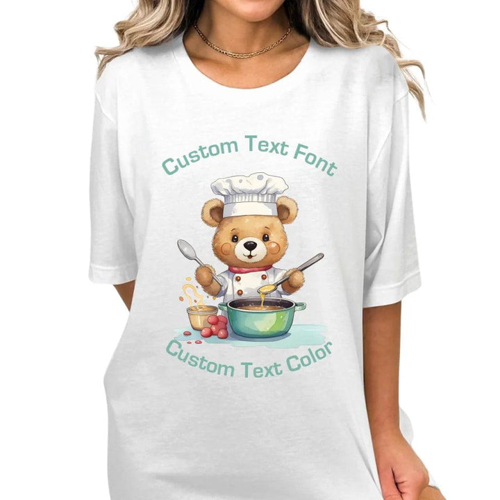 Custom Cute Teddy Bear Professions T-Shirt - ART-TSH058 - ARTFULANE