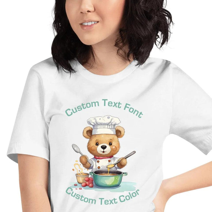 Custom Cute Teddy Bear Professions T-Shirt - ART-TSH058 - ARTFULANE