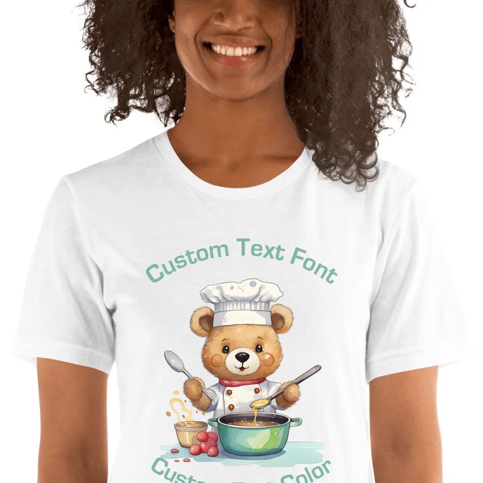 Custom Cute Teddy Bear Professions T-Shirt - ART-TSH058 - ARTFULANE