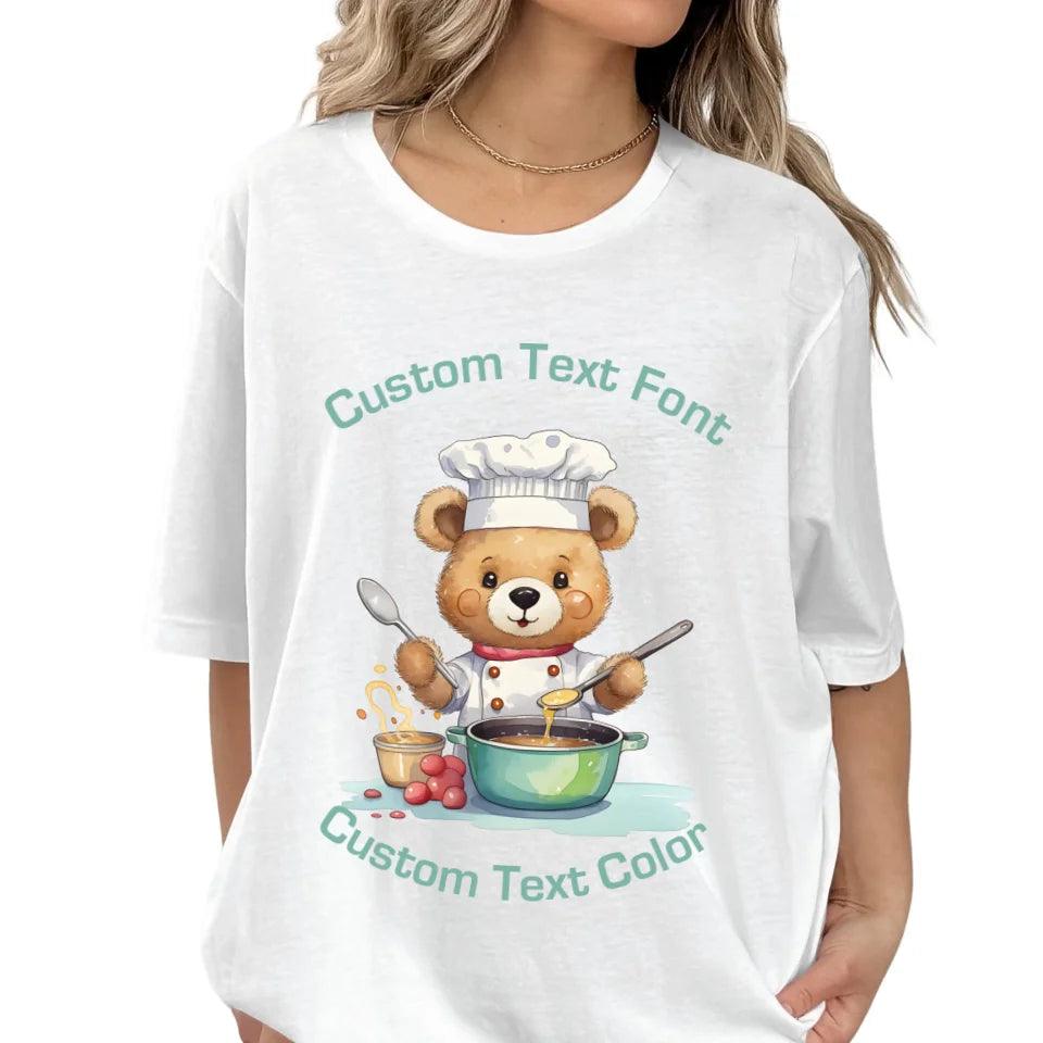 Custom Cute Teddy Bear Professions T-Shirt - ART-TSH058 - ARTFULANE