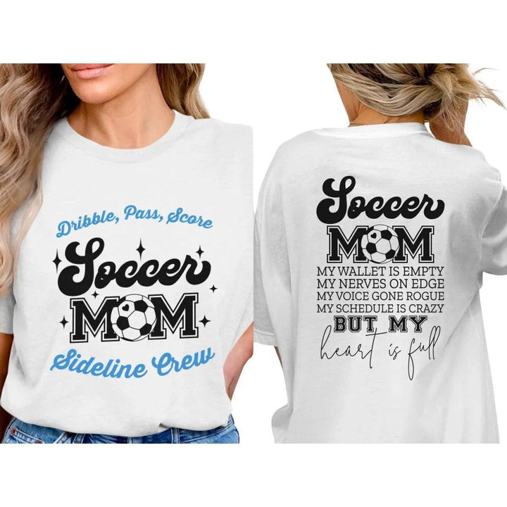 Custom Sport Mom T-Shirt - ART-TSH082 - ARTFULANE