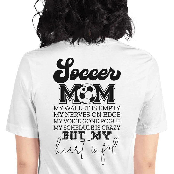 Custom Sport Mom T-Shirt - ART-TSH082 - ARTFULANE