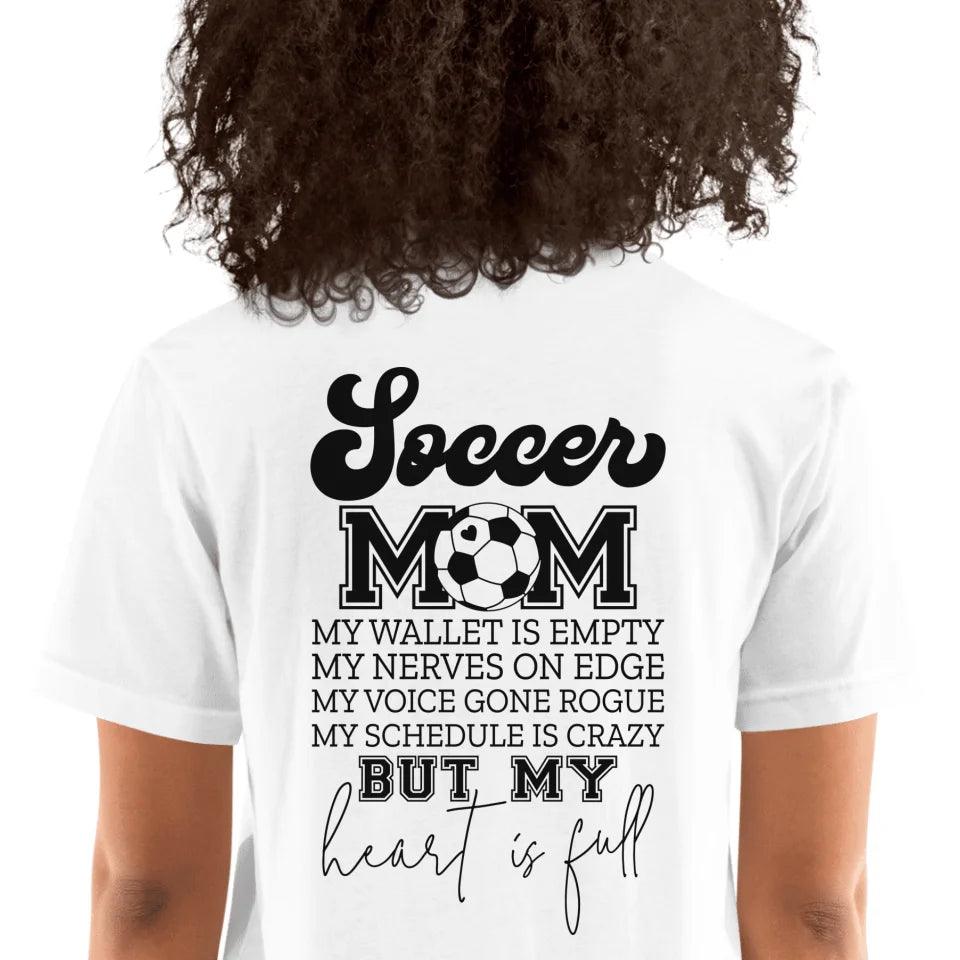 Custom Sport Mom T-Shirt - ART-TSH082 - ARTFULANE