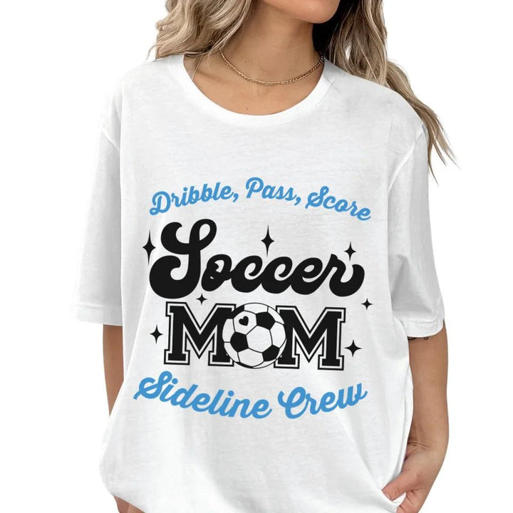 Custom Sport Mom T-Shirt - ART-TSH082 - ARTFULANE