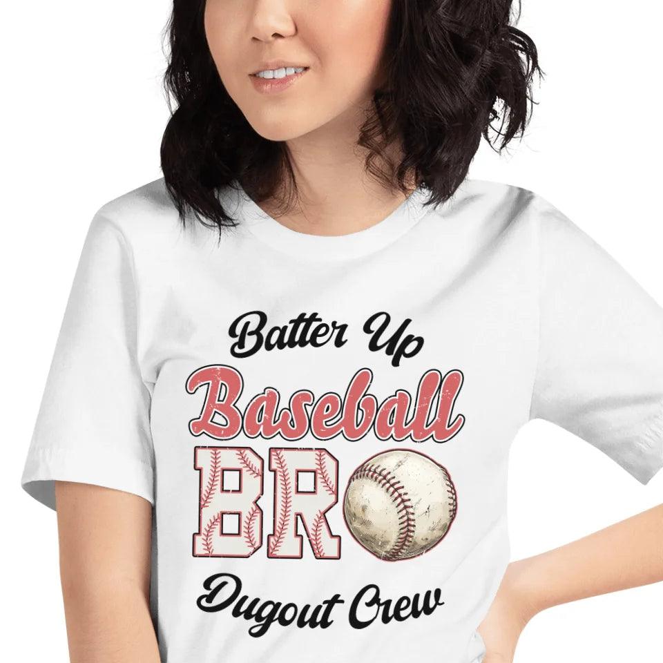 Custom Retro Baseball Family T-Shirt - ART-TSH084 - ARTFULANE