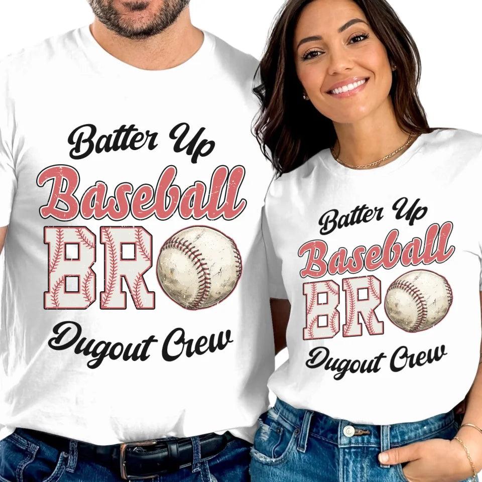 Custom Retro Baseball Family T-Shirt - ART-TSH084 - ARTFULANE