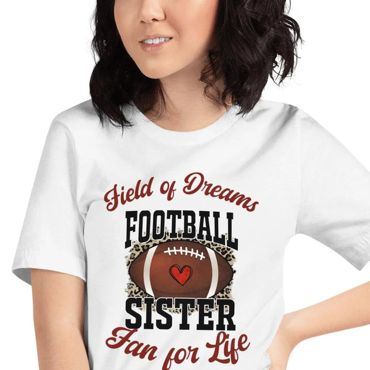 Custom Love Football Family T-Shirt - ART-TSH087 - ARTFULANE