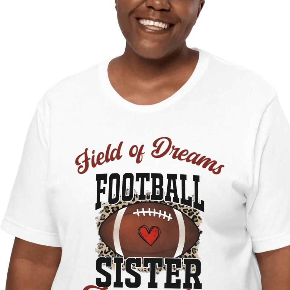 Custom Love Football Family T-Shirt - ART-TSH087 - ARTFULANE