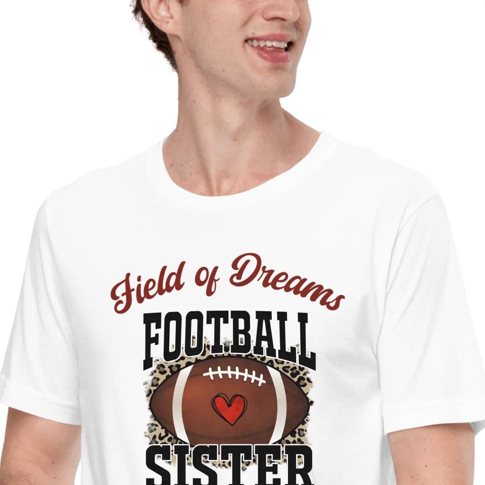 Custom Love Football Family T-Shirt - ART-TSH087 - ARTFULANE