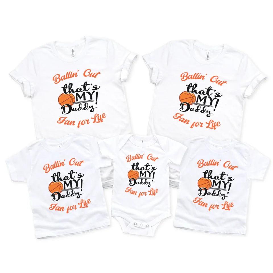 Custom "That's My" Basketball Family T-Shirt - ART-TSH089 - ARTFULANE