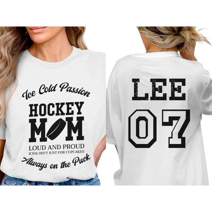 Custom Ice Hockey Design T-Shirt - ART-TSH090 - ARTFULANE