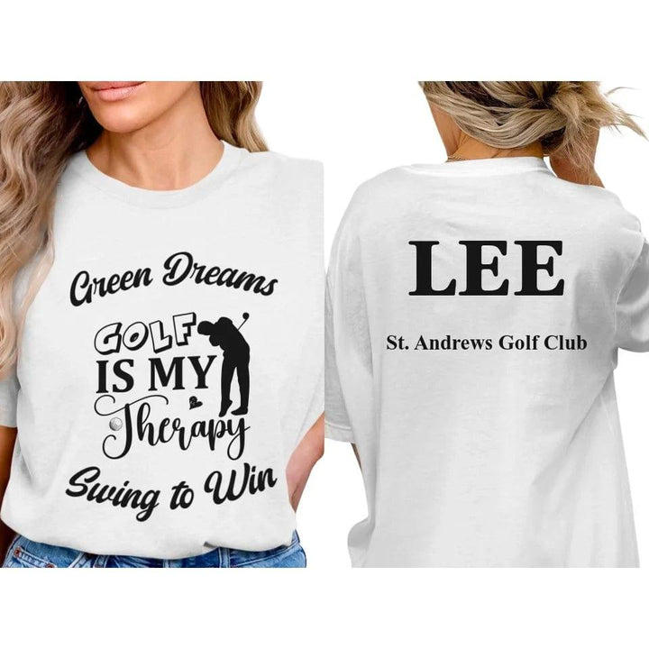 Custom Golf Quotes T-Shirt - ART-TSH091 - ARTFULANE