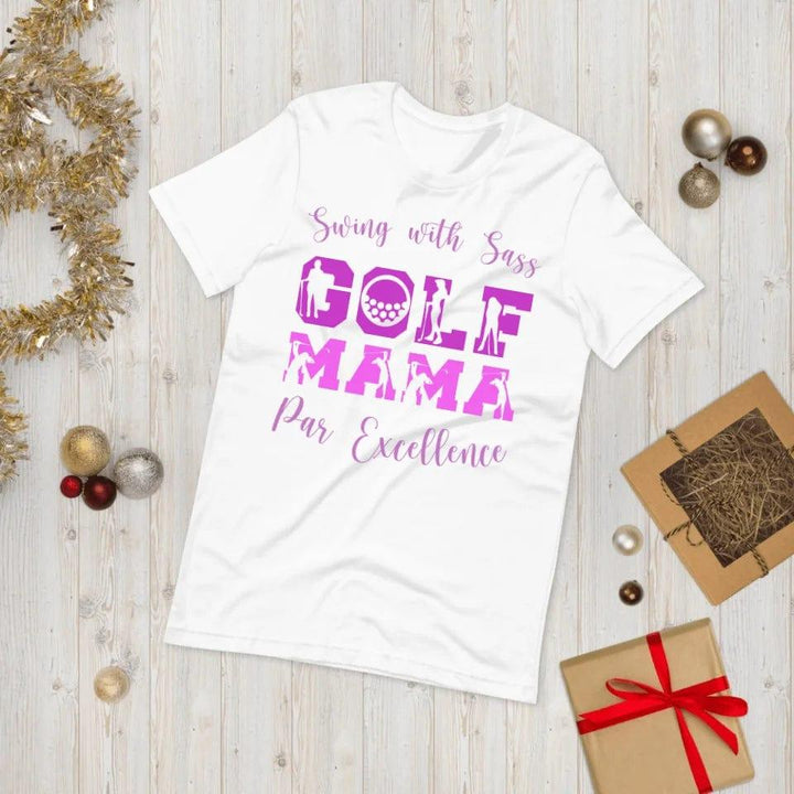 Custom Golf Lady Icon Font T-Shirt - ART-TSH095 - ARTFULANE