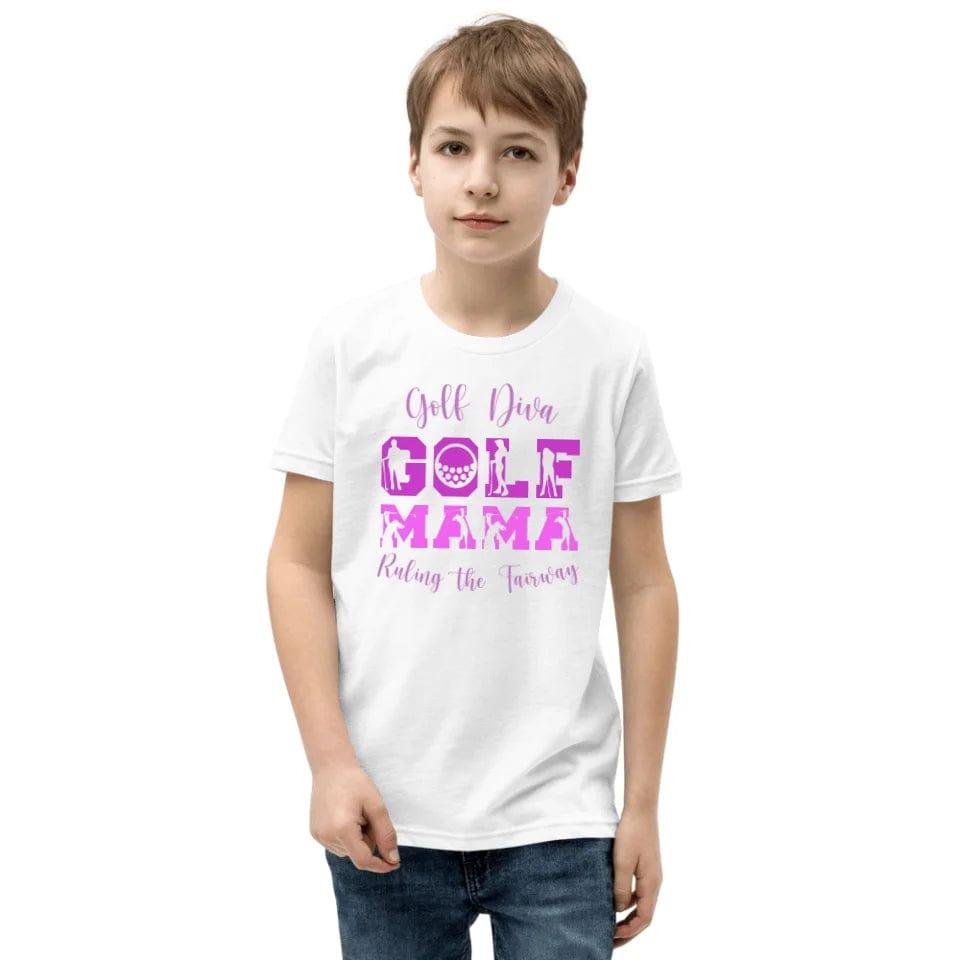 Custom Golf Lady Icon Font T-Shirt - ART-TSH095 - ARTFULANE