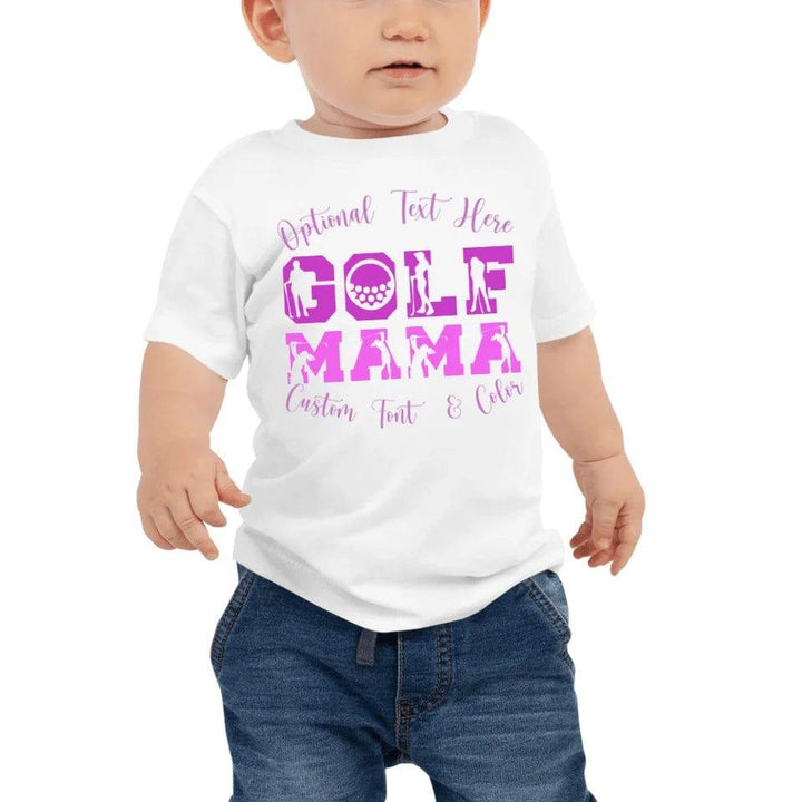 Custom Golf Lady Icon Font T-Shirt - ART-TSH095 - ARTFULANE