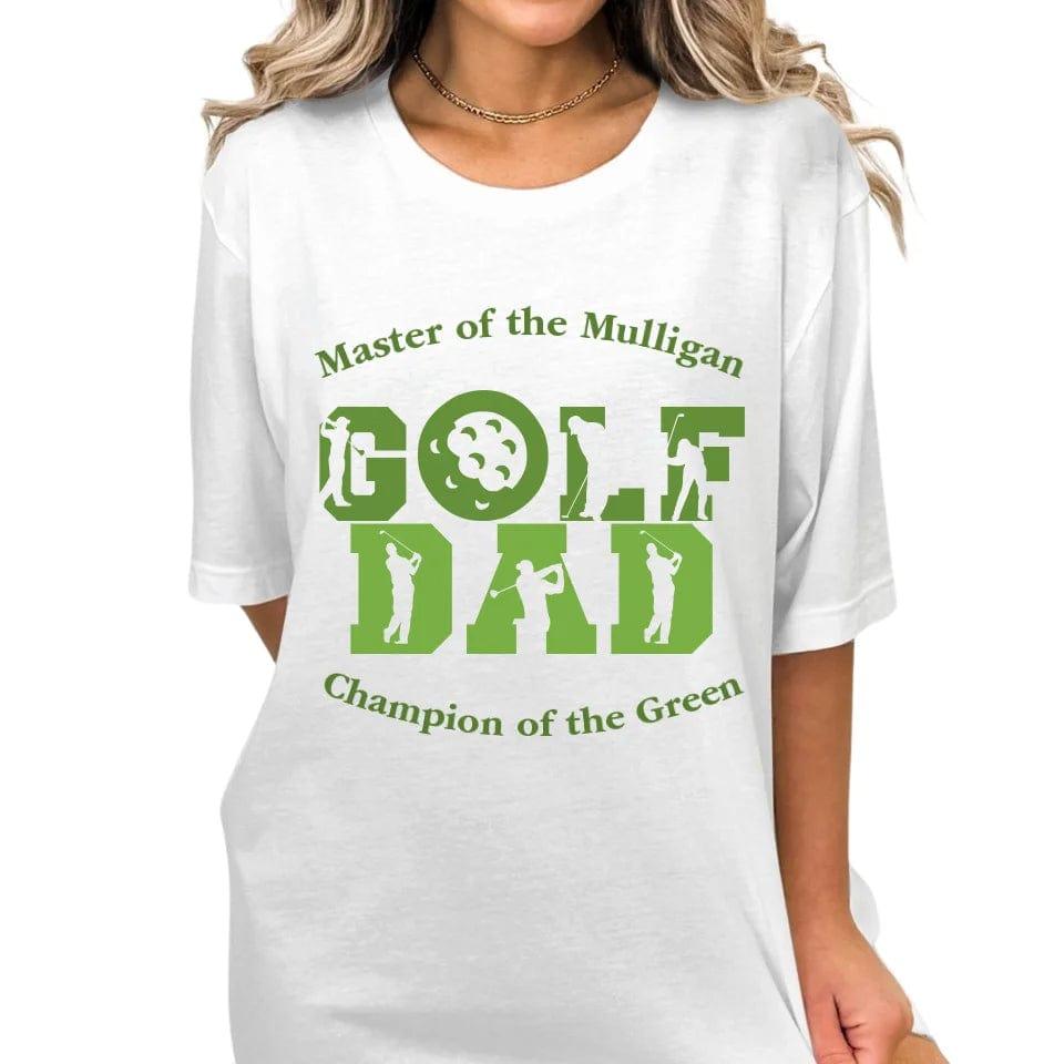 Custom Golf Icon Font T-Shirt - ART-TSH096 - ARTFULANE