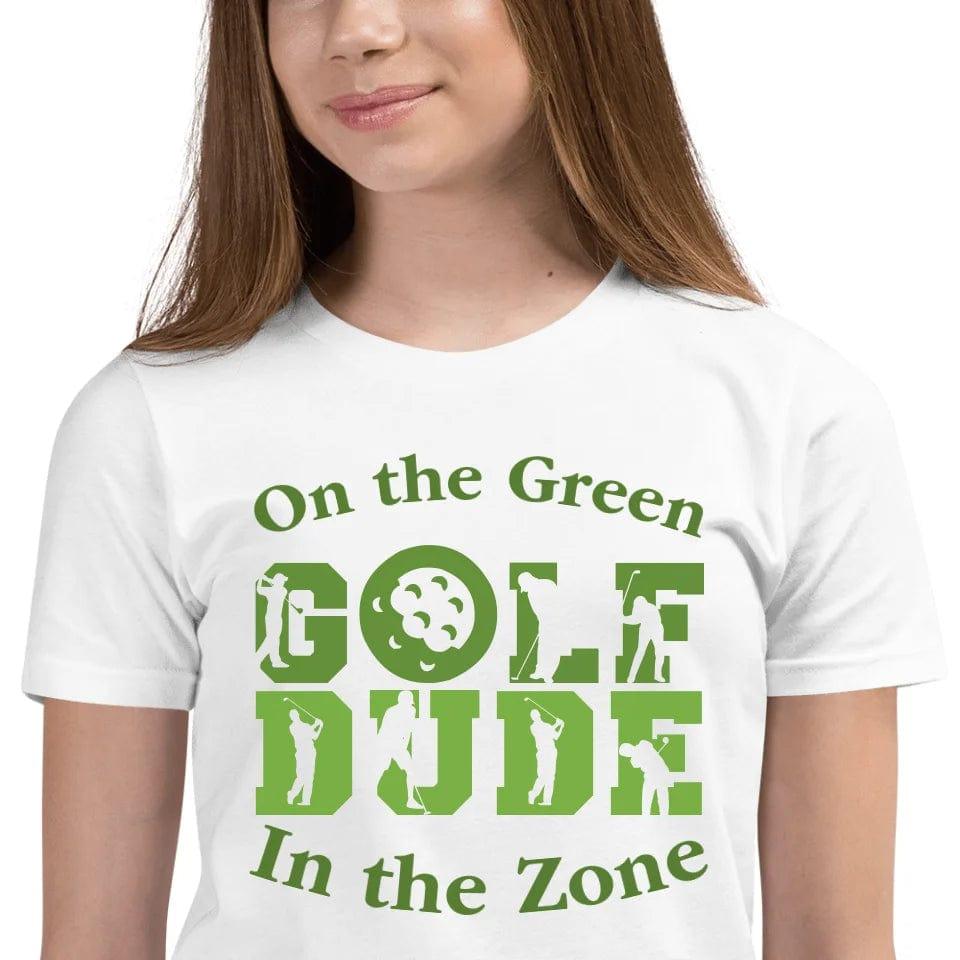 Custom Golf Icon Font T-Shirt - ART-TSH096 - ARTFULANE