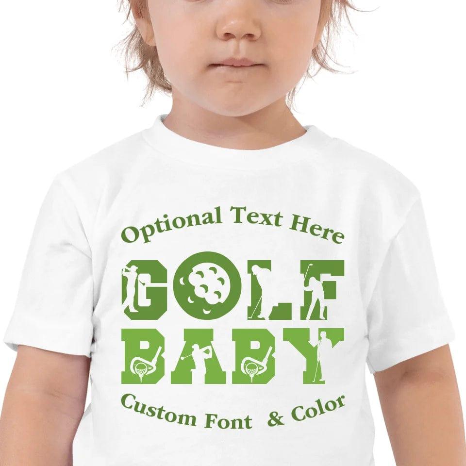 Custom Golf Icon Font T-Shirt - ART-TSH096 - ARTFULANE