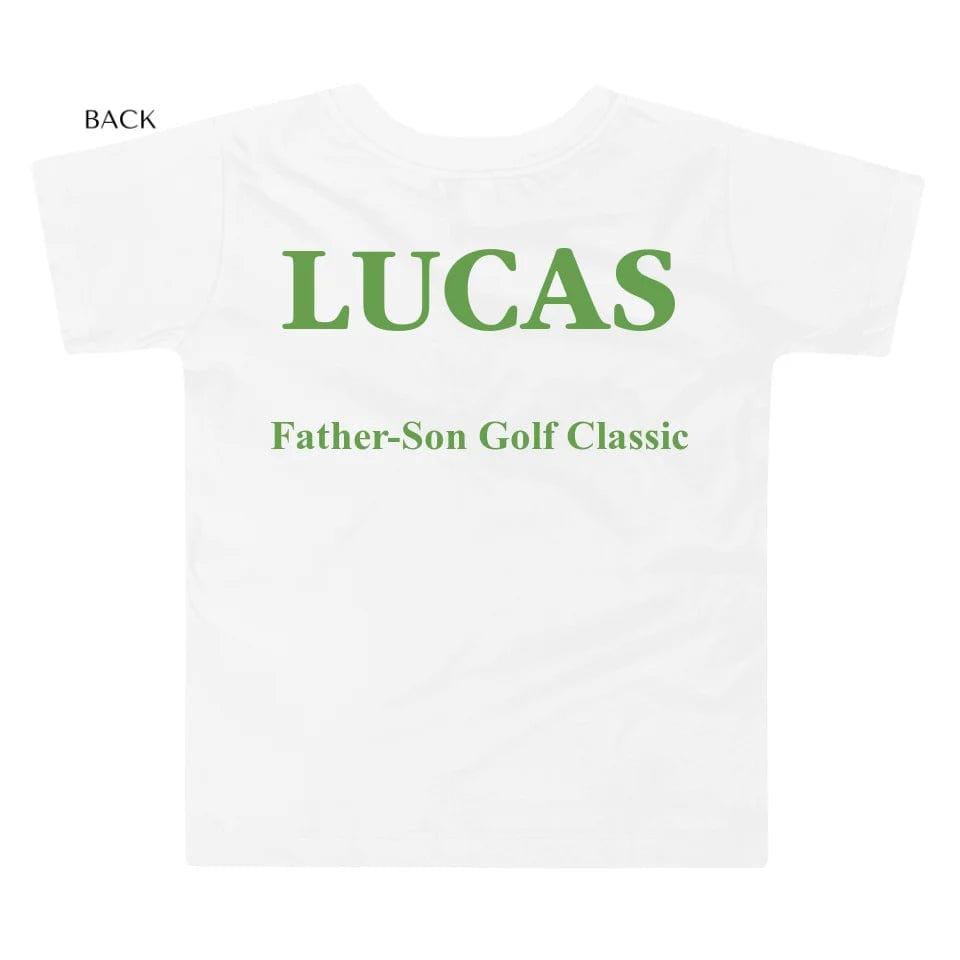 Custom Golf Icon Font T-Shirt - ART-TSH096 - ARTFULANE