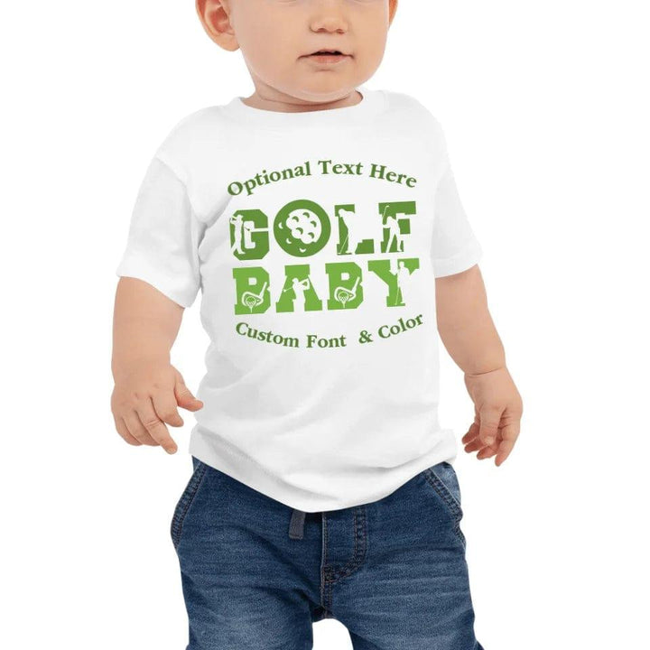 Custom Golf Icon Font T-Shirt - ART-TSH096 - ARTFULANE