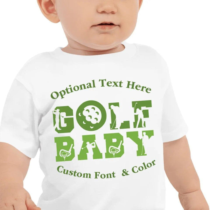 Custom Golf Icon Font T-Shirt - ART-TSH096 - ARTFULANE