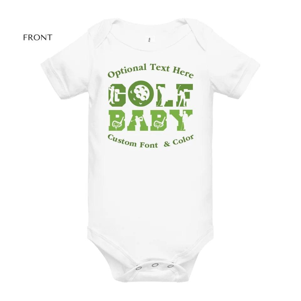 Custom Golf Icon Font T-Shirt - ART-TSH096 - ARTFULANE