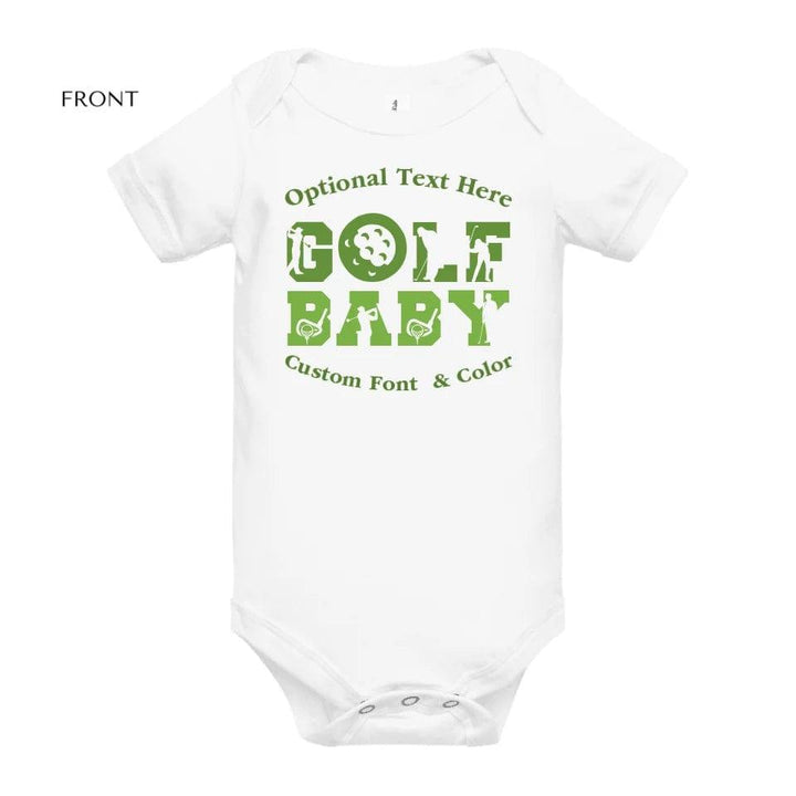 Custom Golf Icon Font T-Shirt - ART-TSH096 - ARTFULANE