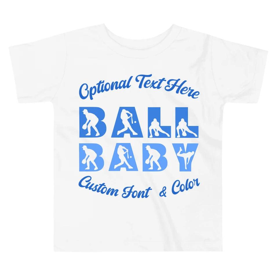 Custom Baseball Font T-Shirt - ART-TSH098 - ARTFULANE