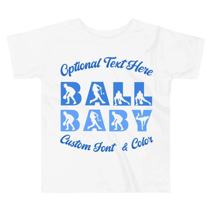 Custom Baseball Font T-Shirt - ART-TSH098 - ARTFULANE