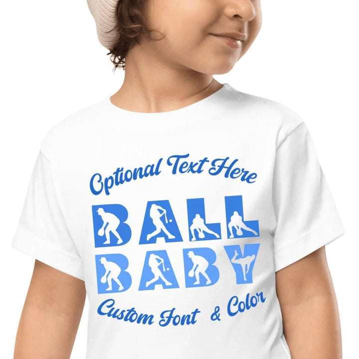 Custom Baseball Font T-Shirt - ART-TSH098 - ARTFULANE