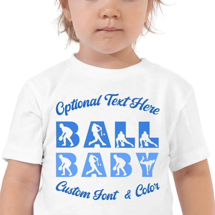 Custom Baseball Font T-Shirt - ART-TSH098 - ARTFULANE