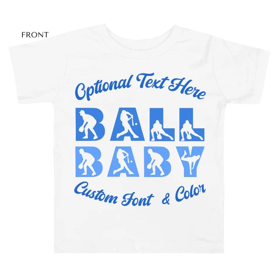 Custom Baseball Font T-Shirt - ART-TSH098 - ARTFULANE