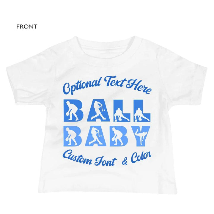 Custom Baseball Font T-Shirt - ART-TSH098 - ARTFULANE