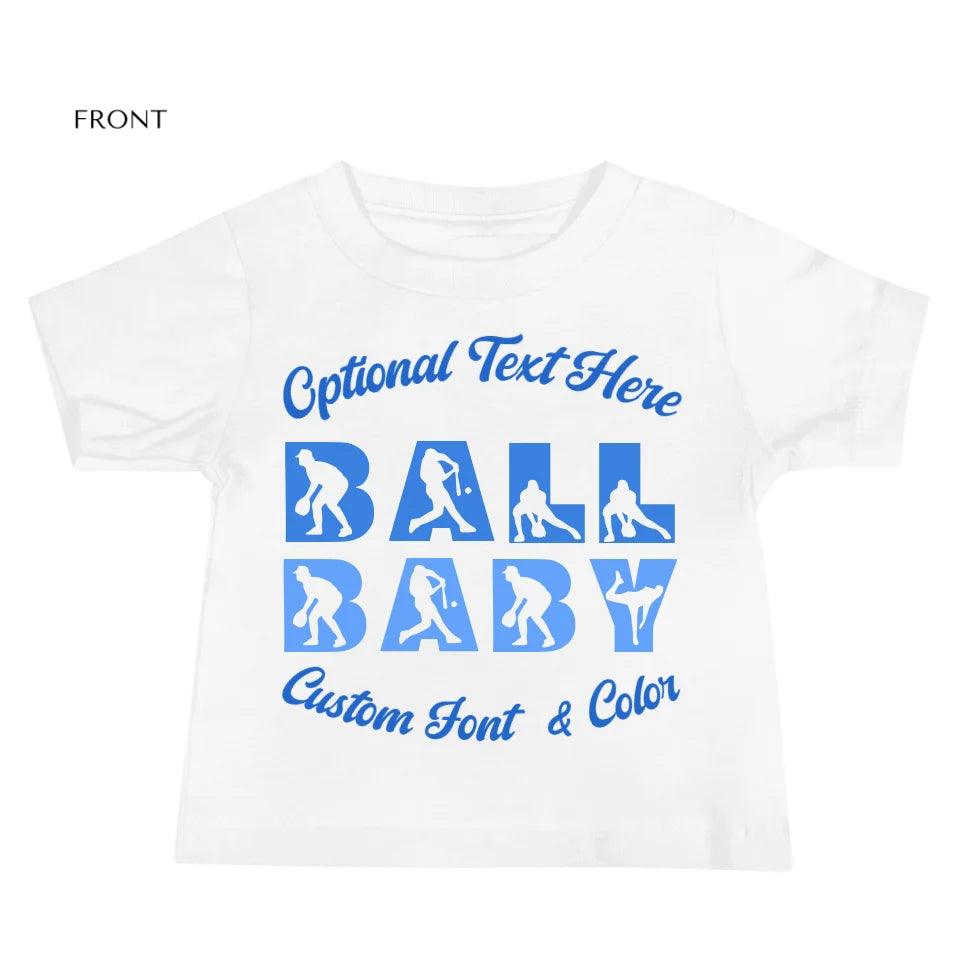 Custom Baseball Font T-Shirt - ART-TSH098 - ARTFULANE