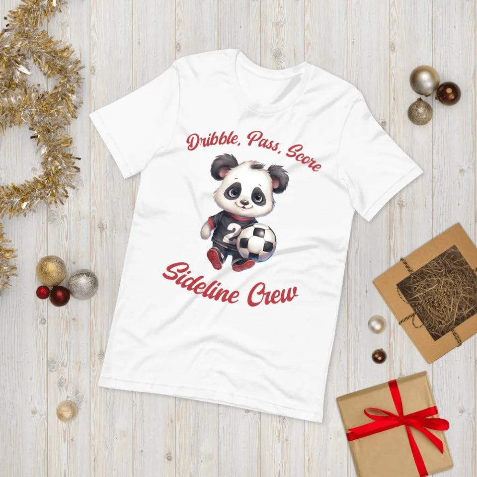 Custom Cute Animals Playing Soccer T-Shirt - ART-TSH099 - ARTFULANE