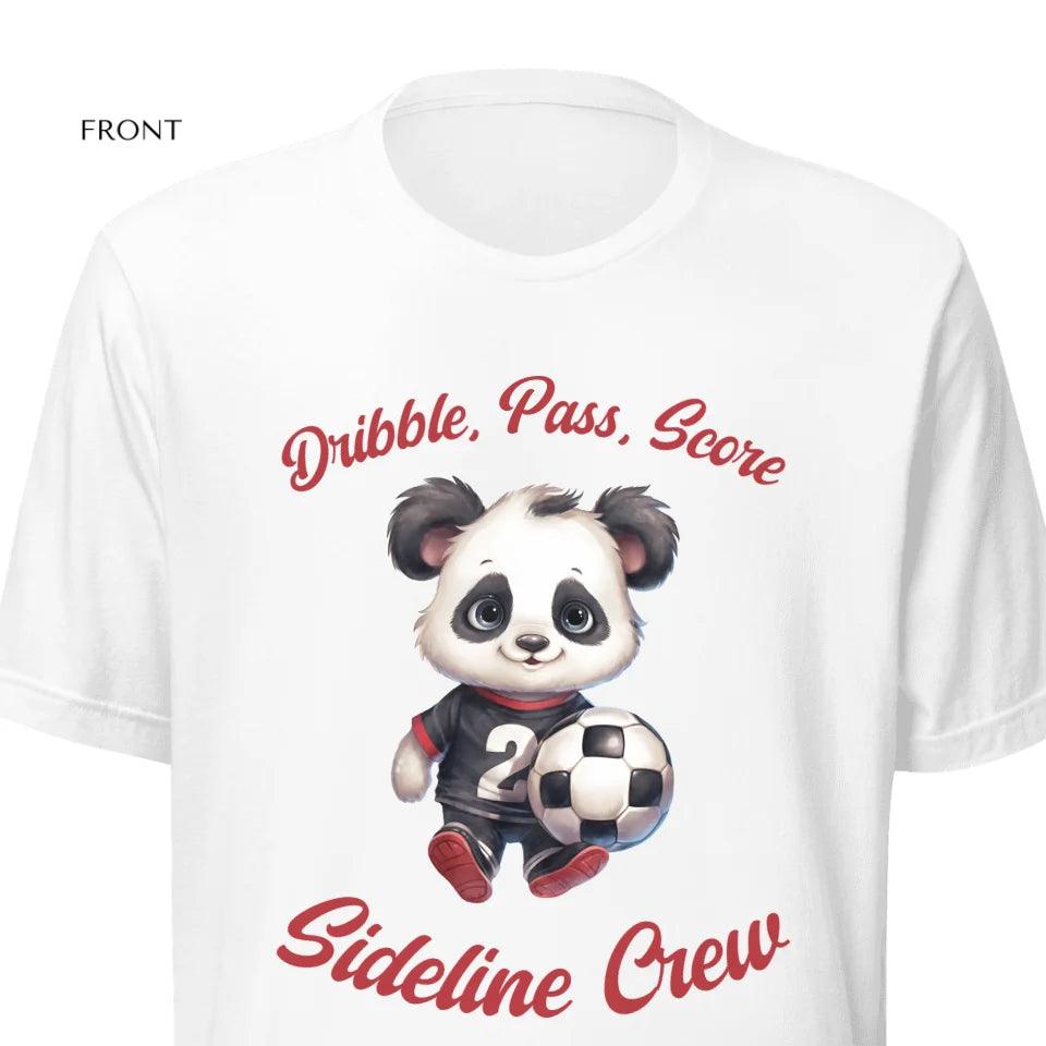 Custom Cute Animals Playing Soccer T-Shirt - ART-TSH099 - ARTFULANE