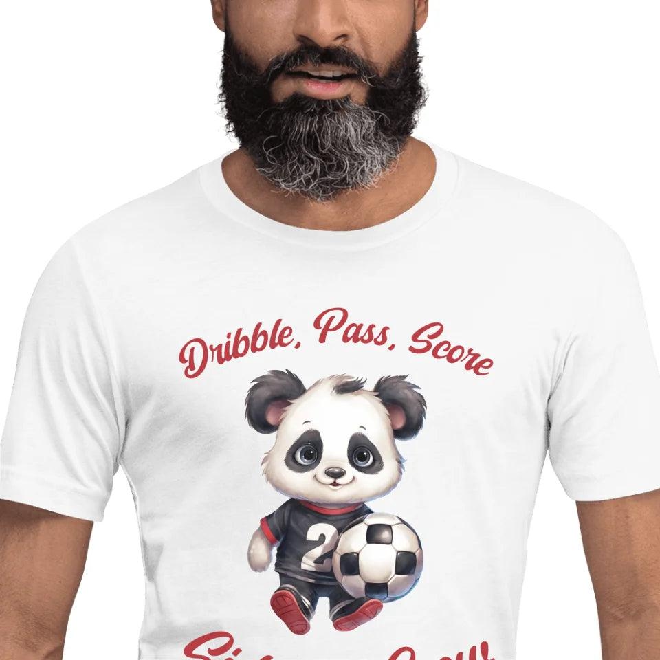 Custom Cute Animals Playing Soccer T-Shirt - ART-TSH099 - ARTFULANE