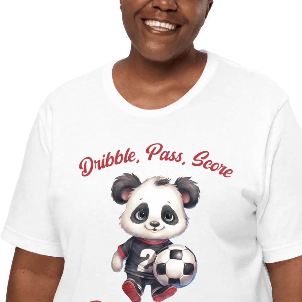 Custom Cute Animals Playing Soccer T-Shirt - ART-TSH099 - ARTFULANE