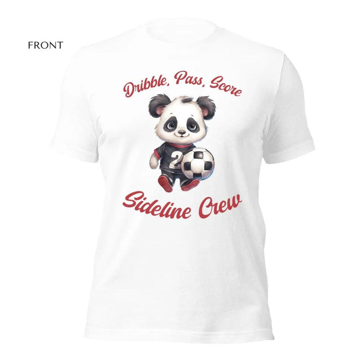 Custom Cute Animals Playing Soccer T-Shirt - ART-TSH099 - ARTFULANE