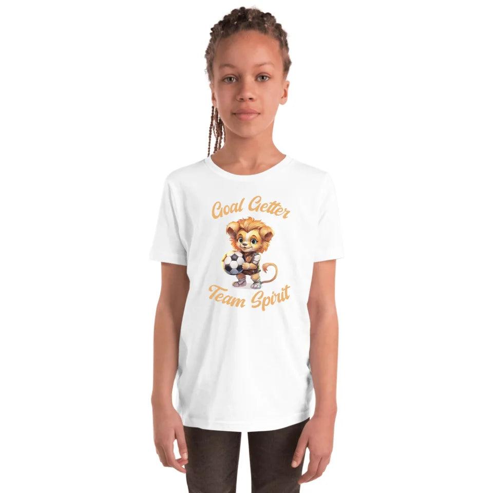 Custom Cute Animals Playing Soccer T-Shirt - ART-TSH099 - ARTFULANE