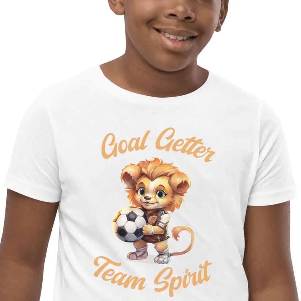 Custom Cute Animals Playing Soccer T-Shirt - ART-TSH099 - ARTFULANE