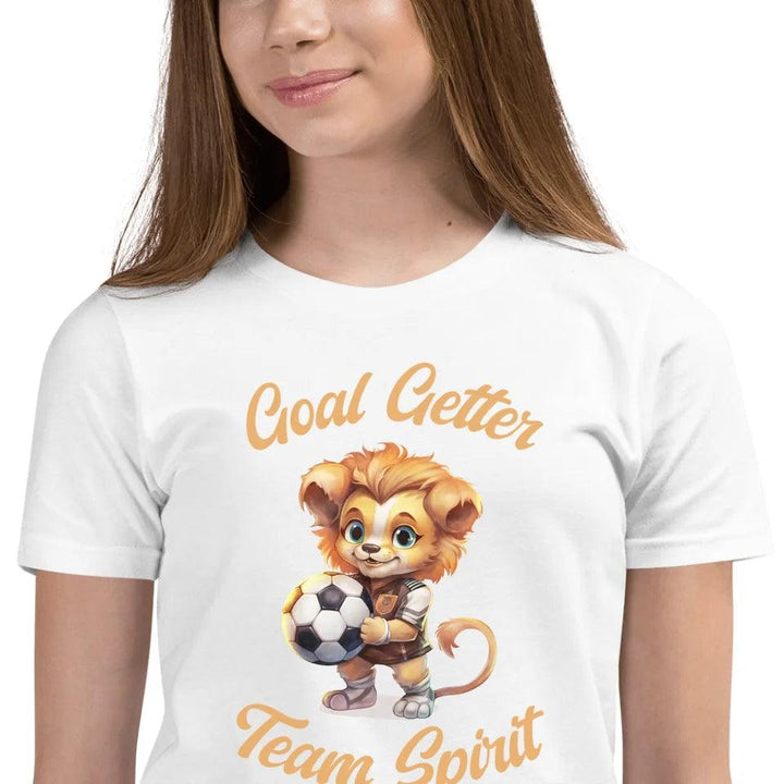 Custom Cute Animals Playing Soccer T-Shirt - ART-TSH099 - ARTFULANE