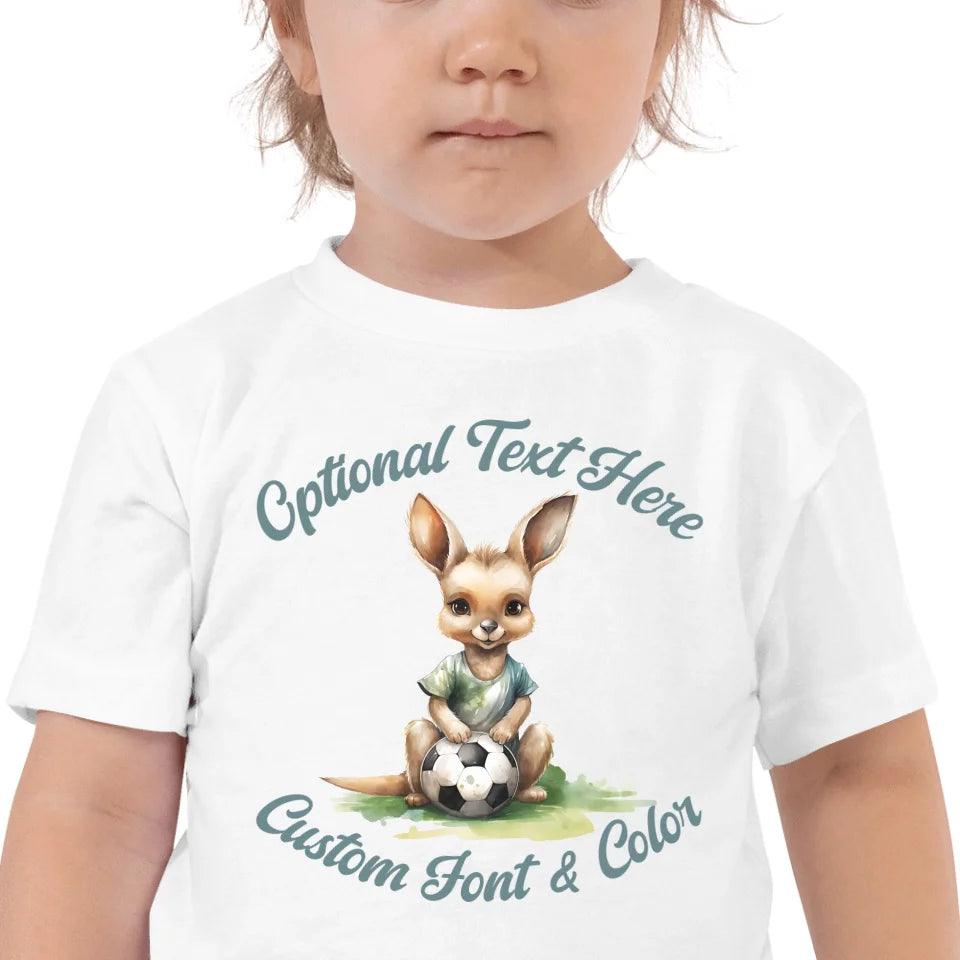 Custom Cute Animals Playing Soccer T-Shirt - ART-TSH099 - ARTFULANE