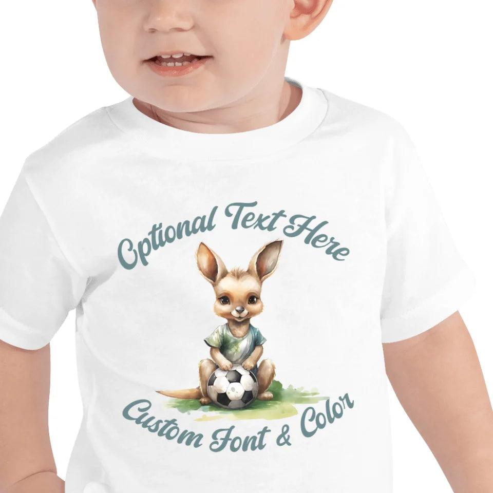 Custom Cute Animals Playing Soccer T-Shirt - ART-TSH099 - ARTFULANE