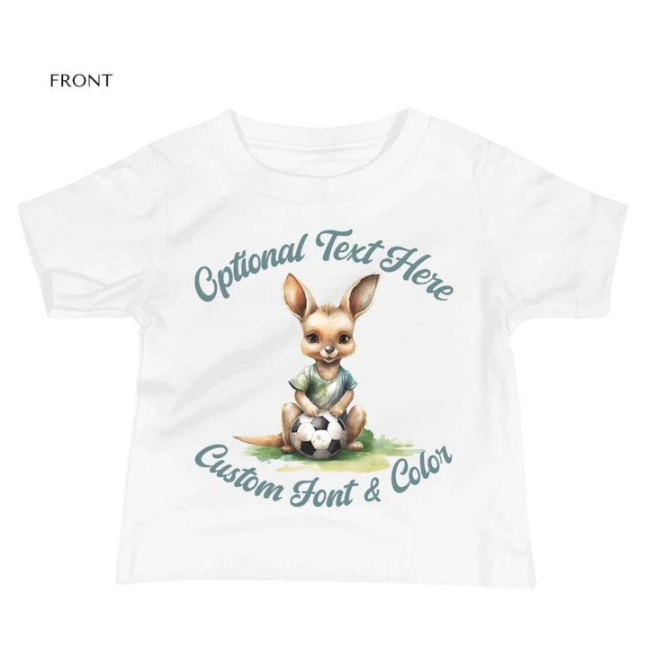 Custom Cute Animals Playing Soccer T-Shirt - ART-TSH099 - ARTFULANE