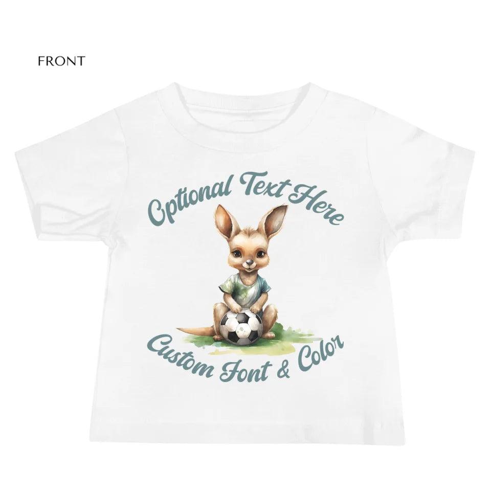 Custom Cute Animals Playing Soccer T-Shirt - ART-TSH099 - ARTFULANE