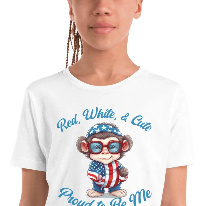 Custom Patriotic Cute Animals T-Shirt - ART-TSH100 - ARTFULANE