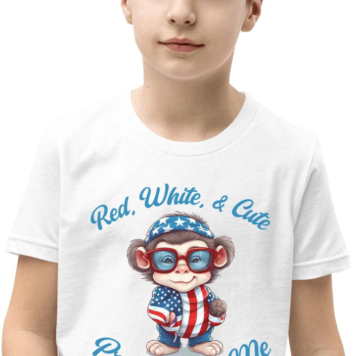 Custom Patriotic Cute Animals T-Shirt - ART-TSH100 - ARTFULANE