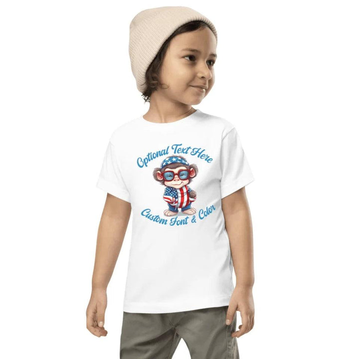 Custom Patriotic Cute Animals T-Shirt - ART-TSH100 - ARTFULANE