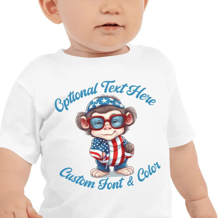 Custom Patriotic Cute Animals T-Shirt - ART-TSH100 - ARTFULANE